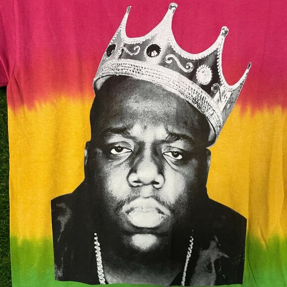 Biggie Smalls Reggae Style T-shirt Small - Picture 3 of 5